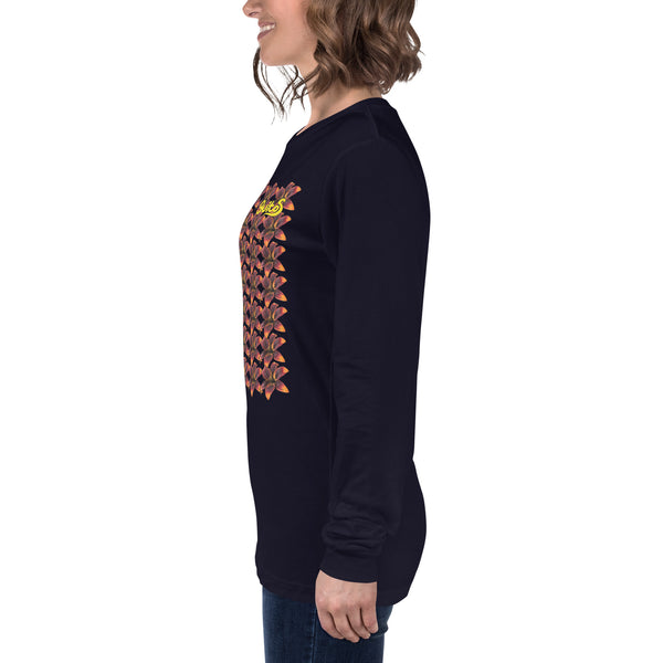Guitos Gecko Luna - Adult Unisex Long Sleeve Tee